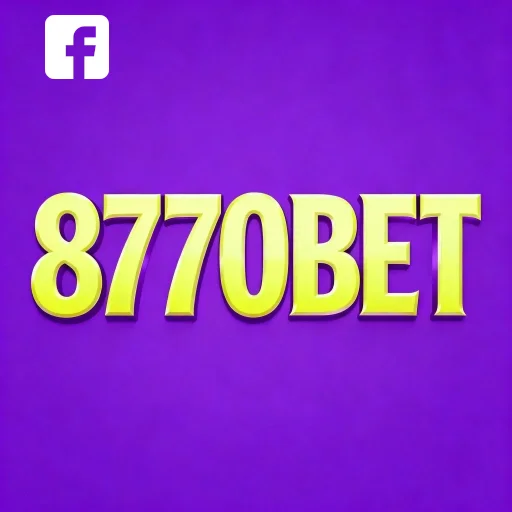 Página oficial da 8770bet no Facebook